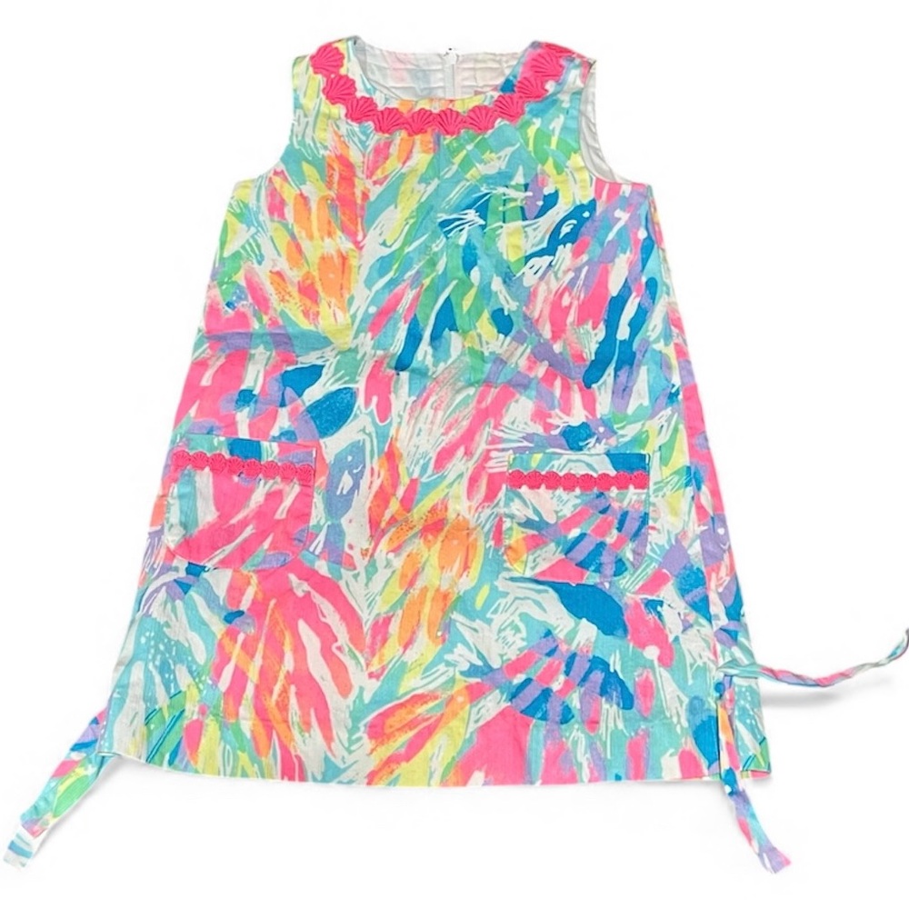 Lilly Pulitzer Pink and Blue Patterned Top